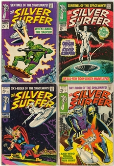 Silver Age The Silver Surfer Comic Collection Includes Issues #1, #2 (two), #3- #5, #8, #9, #11, #15 (10) VF-Good/VG